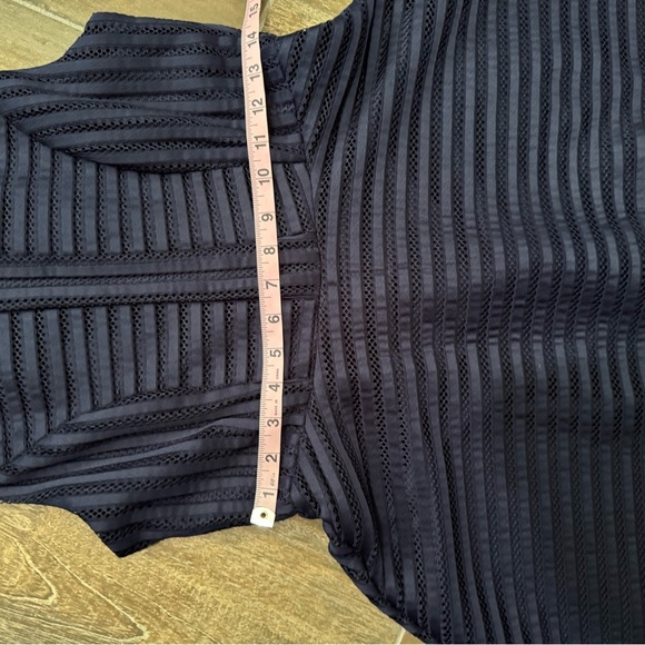 Sophia + Zeke Navy Fit and Flare Cocktail Mini Dress - Picture 10 of 10